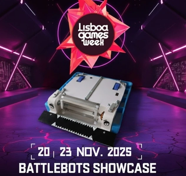 André Carvalho - Lisbon Games Week 2025: A Minha Primeira Batalha de Robôs na Robot Extreme Competition (1)